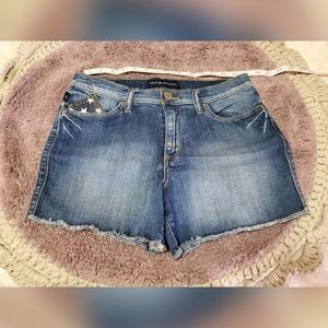 Rock & Republic Size 10 Patriotic Shorts
